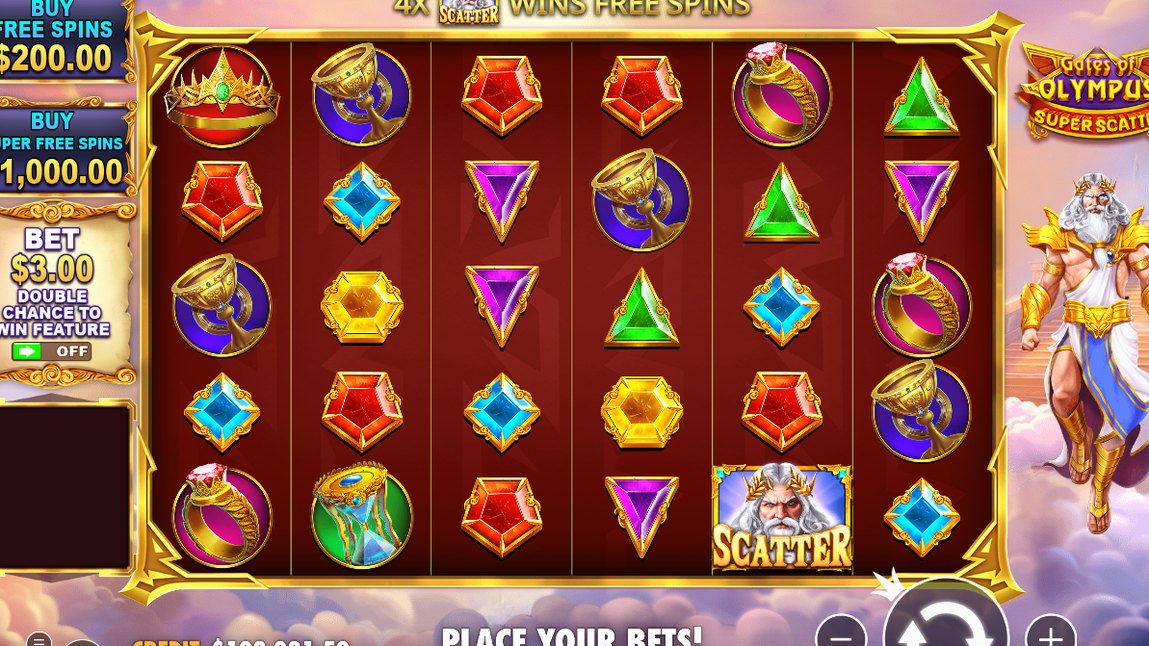 Gates of Olympus Super Scatter