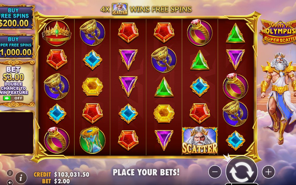 Gates of Olympus Super Scatter