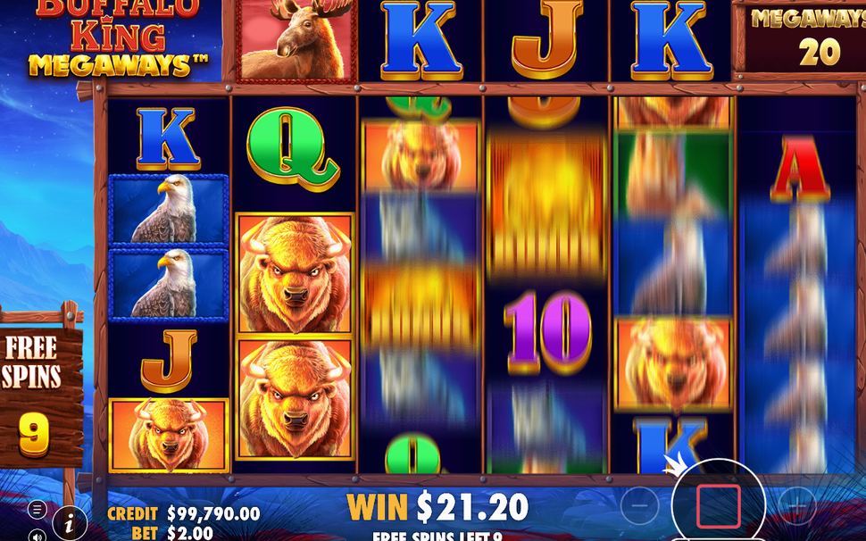 Free spins: Wild med multiplikatorer på rullarna 2-5