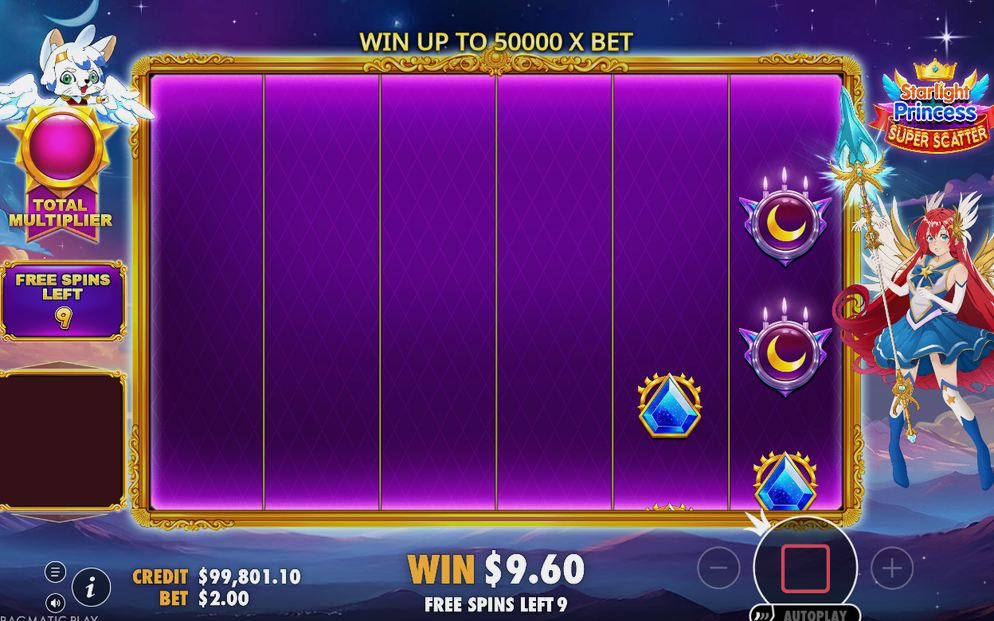 Multiplikatorn i Free Spins som multiplicerar följande vinster